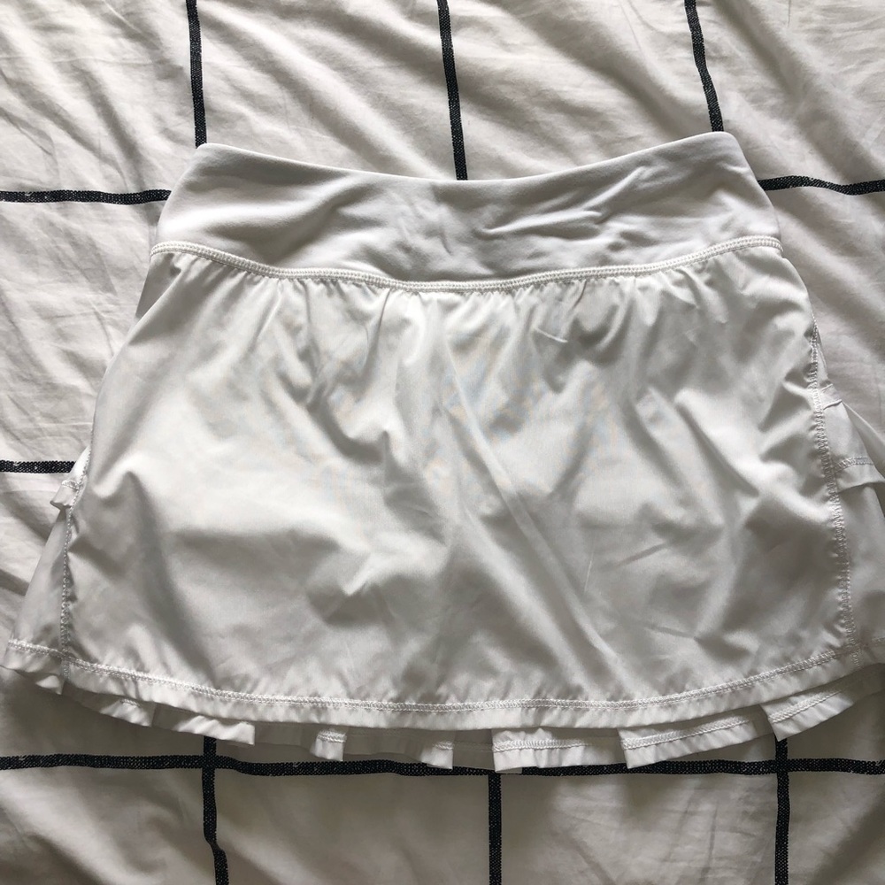 Ivivva Lululemon Girls Skirt Size 12 White